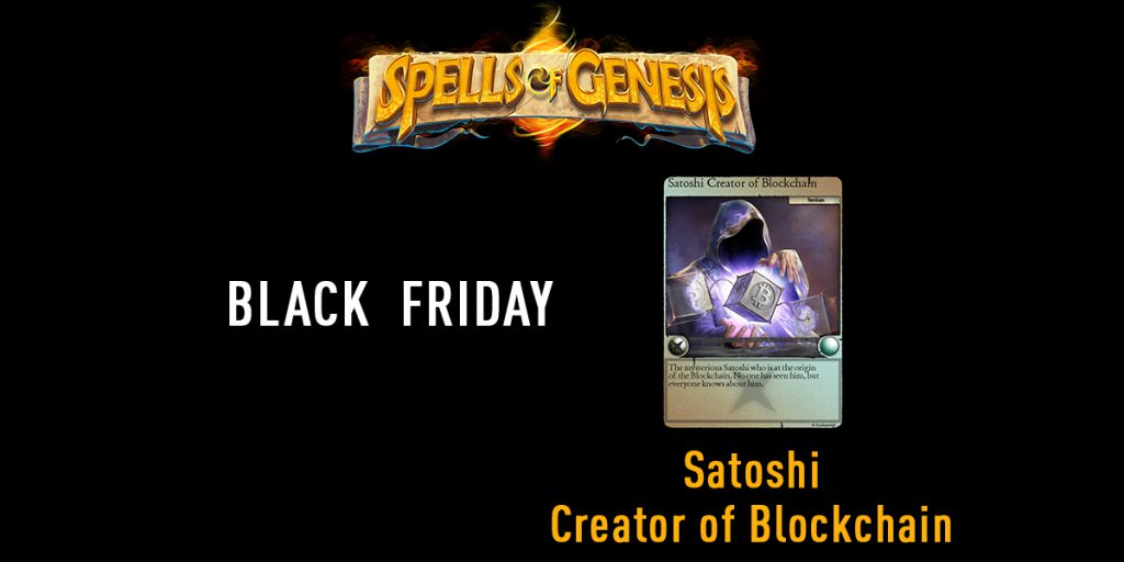 Satoshi blockchain card spells of genesis